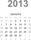 Jan2013calendar